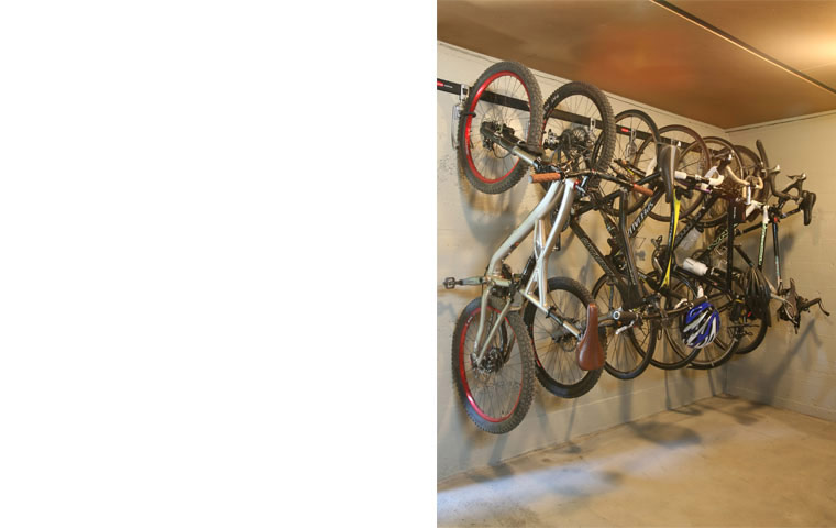 modern bike storage, contemporary bike storage